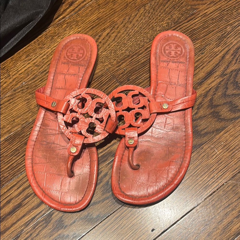 Tory Burch Red Sandals